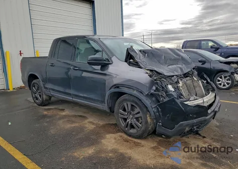 2017 Honda Ridgeline Sport из США, поврежденный, VIN 5FPYK3F17HB015906